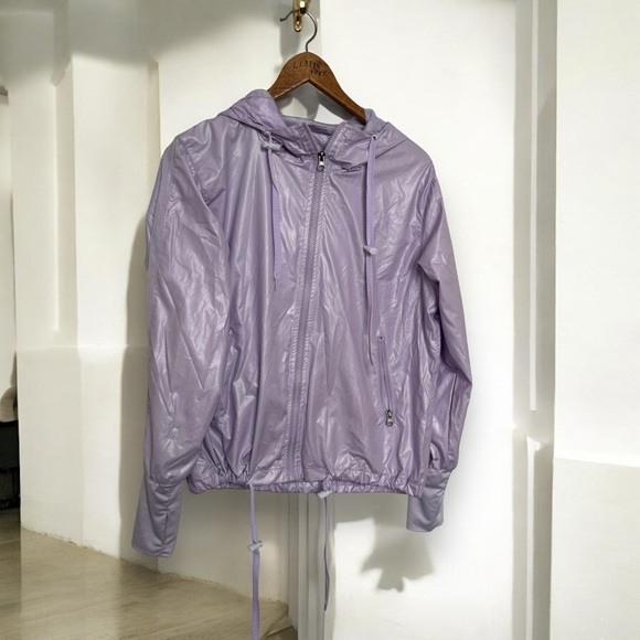 Zyia lilac  windbreaker bomber jacket M - Picture 1 of 5